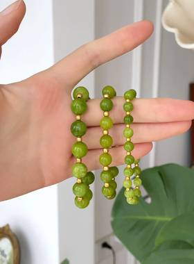 橄榄石小金珠手串森系
