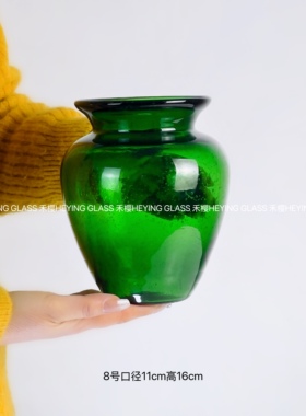 110网红花瓶飞碟插绿植玻璃水培插花器客厅餐桌装饰品摆件新款
