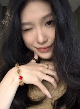 MMNF扑克骰子镶钻手链小众男女