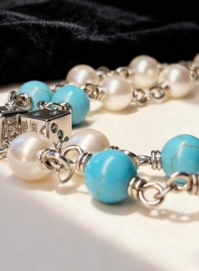 「决胜之链」绿松石珍珠项链