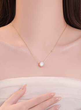 人鱼之泪项链精致锁骨链脖子配饰
