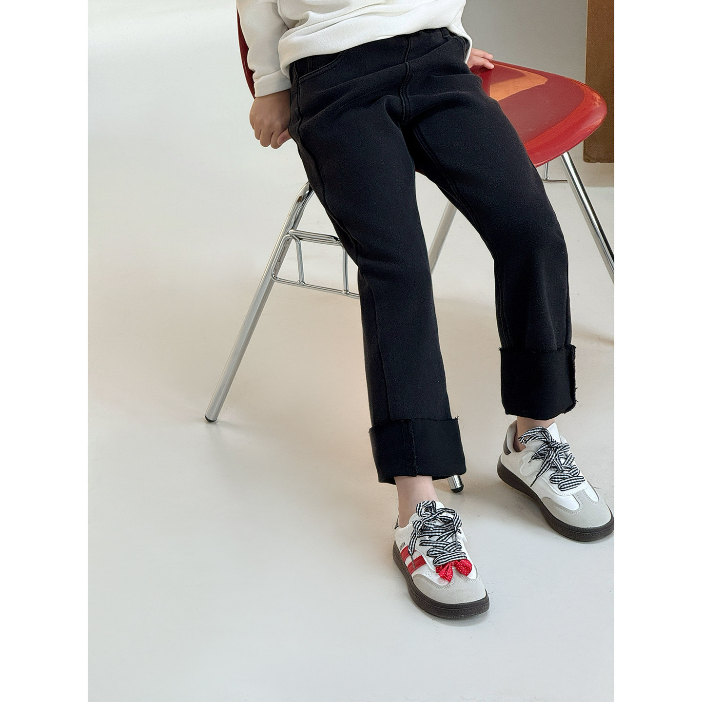 女童牛仔裤2025冬季新款儿童洋气加绒小脚裤中大童加厚裤子长裤潮,淘宝优惠券,粉丝福利购,淘宝优惠卷