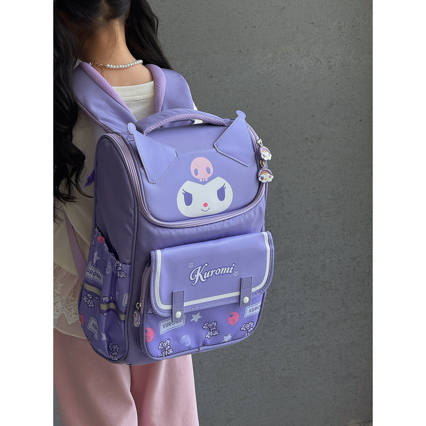 女童书包2025新款儿童双肩包卡通可爱中大童女孩轻便外出学生背包,淘宝优惠券,粉丝福利购,淘宝优惠卷