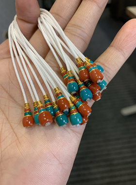 南红绿松石湖北弟子珠玛瑙百香子配饰分体金刚菩提
