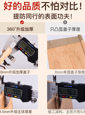 艾灸盒子随身灸家用器具木质熏蒸