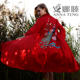 Anna Teng peacock embroidered thin windbreaker shawl Chinese style