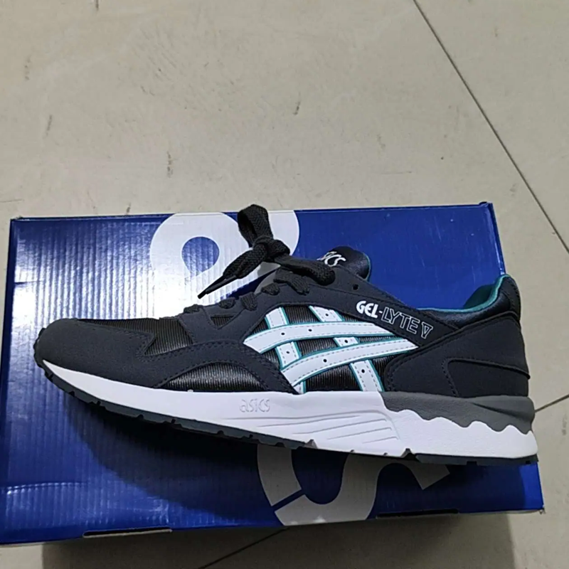 亚瑟士/ASICS Gel Lyte 5 GS 女子缓震运动休闲跑步鞋C541N-1601 - 图0