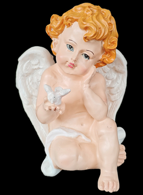 欧式风天使电视柜新房结婚礼物