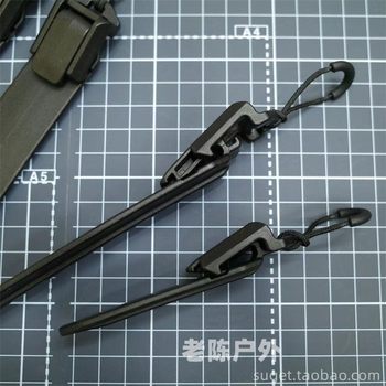 WooJin tactical clip Molle ຄລິບລັອກ Molle ໄວປ່ອຍ buckle ກັບອຸປະກອນເຊື່ອມຕໍ່ແຖບ