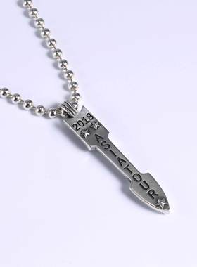 codysander项链男潮纳瓦霍925纯银弓箭吊坠女小众潮牌情侣款