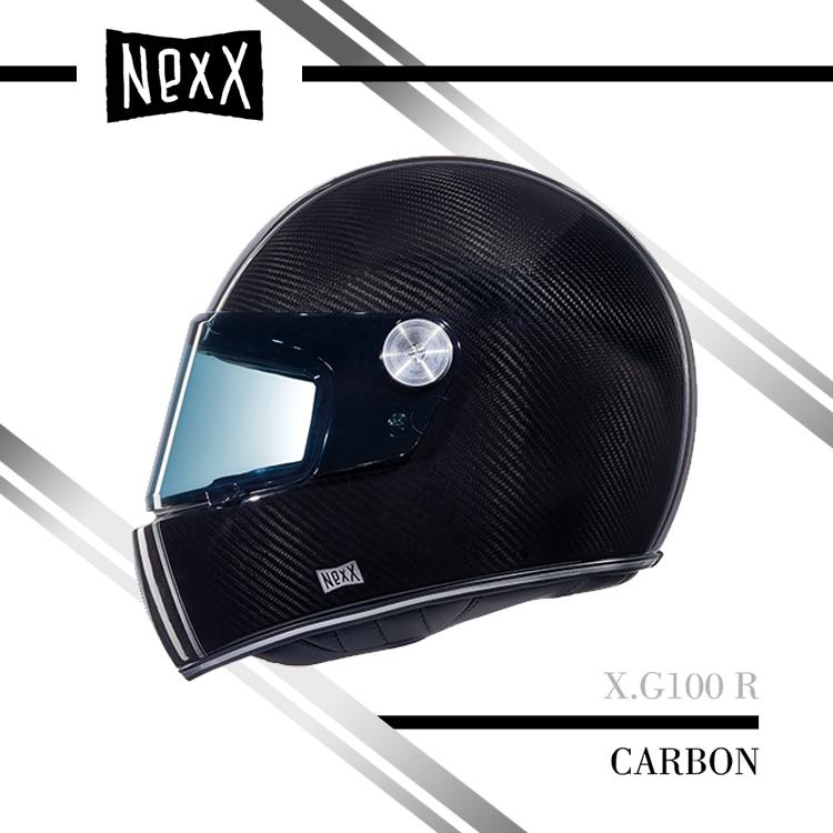 葡萄牙X NEXX XG100R Carbon 2 碳纤维复古哈雷摩托机车头盔全盔 - 图0