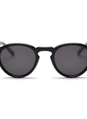 复古小圆框板材脚偏光太阳眼镜男女韩系网红个性墨镜ins防紫外线