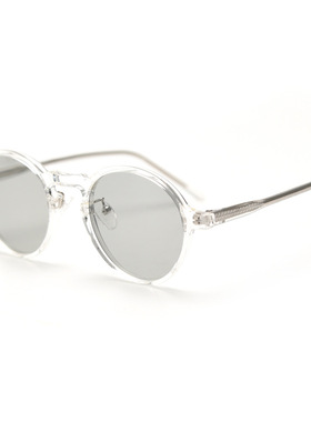 日系复古个性小圆框偏光太阳镜男女同款小红书网红文艺近视墨镜酷