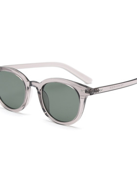 ins日韩系小众复古墨镜男女网红文艺复古太阳眼镜日落桔个性街拍