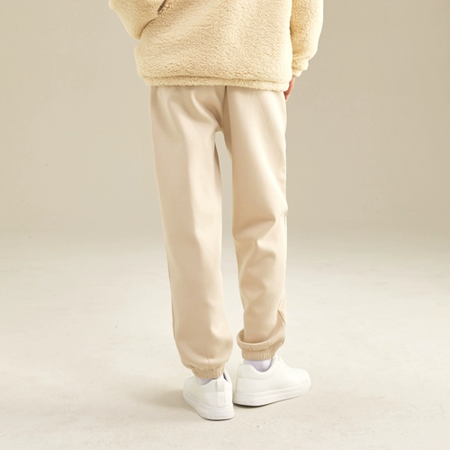 Комфортные хлопковые эластичные штаны, для влюбленных