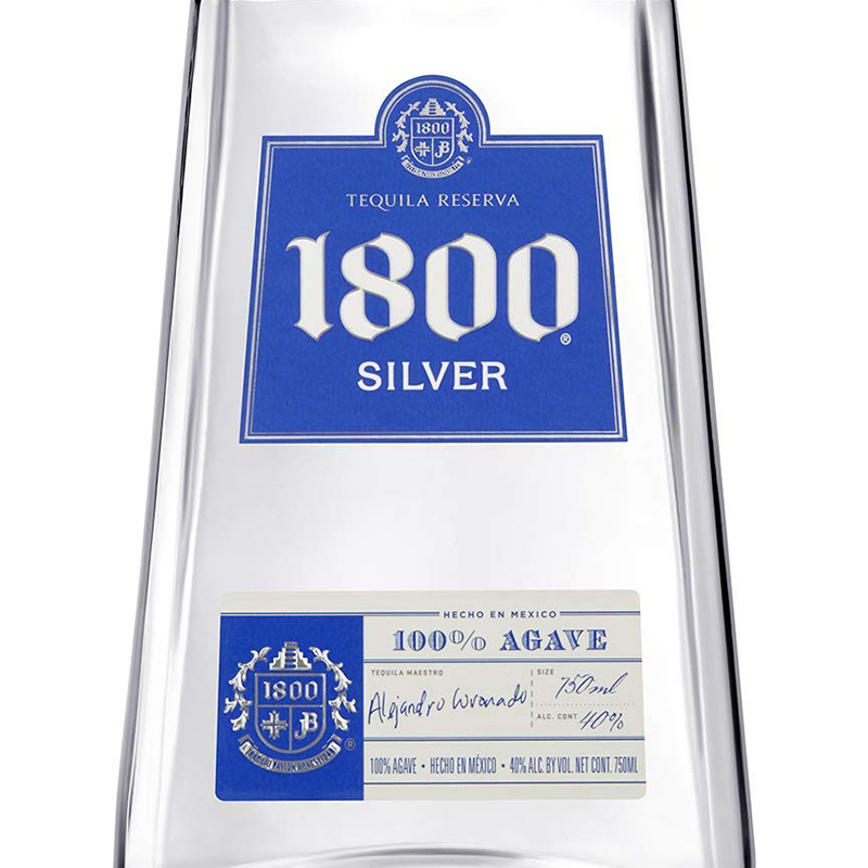 Jose Cuervo墨西哥豪帅快活1800典藏金银龙舌兰基酒特基拉TEQUILA-图1