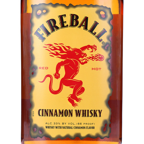 火龙肉桂威士忌 Fireball Cinammon Whisky 加拿大洋酒烈酒 正品 - 图1