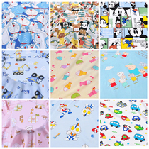 Cotton silk baby bed linen adult children are made by single towels artificial cotton bed with cartoon set