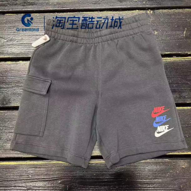 NIKE/耐克儿童宽松透气运动休闲舒适五分短裤FD4004DM8537 - 图2