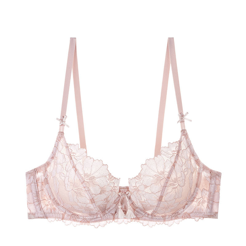 夏娃的诱惑法式薄款上托防下垂文胸 夏娃的诱惑文胸