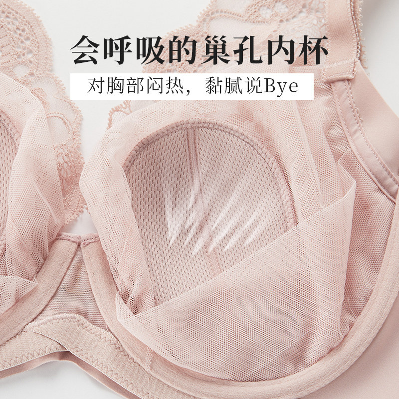 夏娃的诱惑法式薄款大胸显小全文胸 夏娃的诱惑文胸