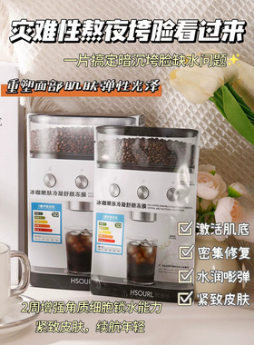 韩速丽冰咖冷凝冻膜补水控油面膜