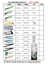 Short standedge construction tool metal roofing manual occluder eaves 180 degrees lock edge machine closeout pliers clamps