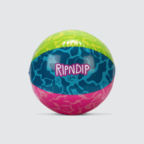 RIP N DIP Pocket Middle Finger Cat Surfing Beach Ball Tide Card Toys Parent-child Water Play Water Inflatable Ball