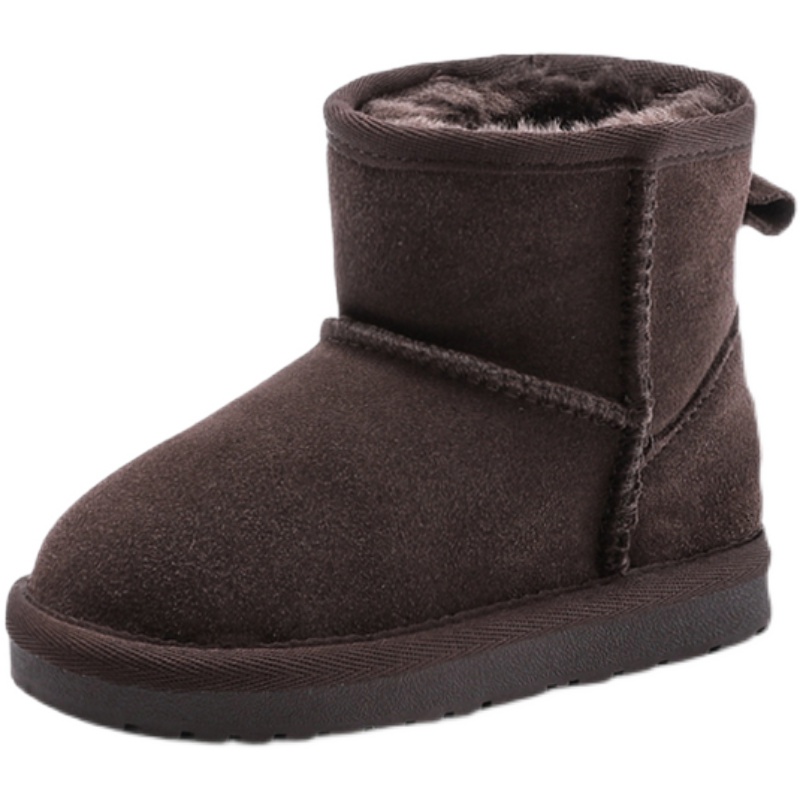 2025新款儿童棉鞋宝宝雪地靴男童鞋防水防滑女童冬季真皮保暖鞋子,淘宝优惠券,粉丝福利购,淘宝优惠卷