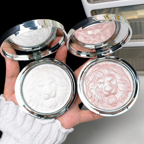 【化妆师推荐】新款狮子头生姜高光修容盘提亮鼻头细闪塑颜修容盘 - 图3