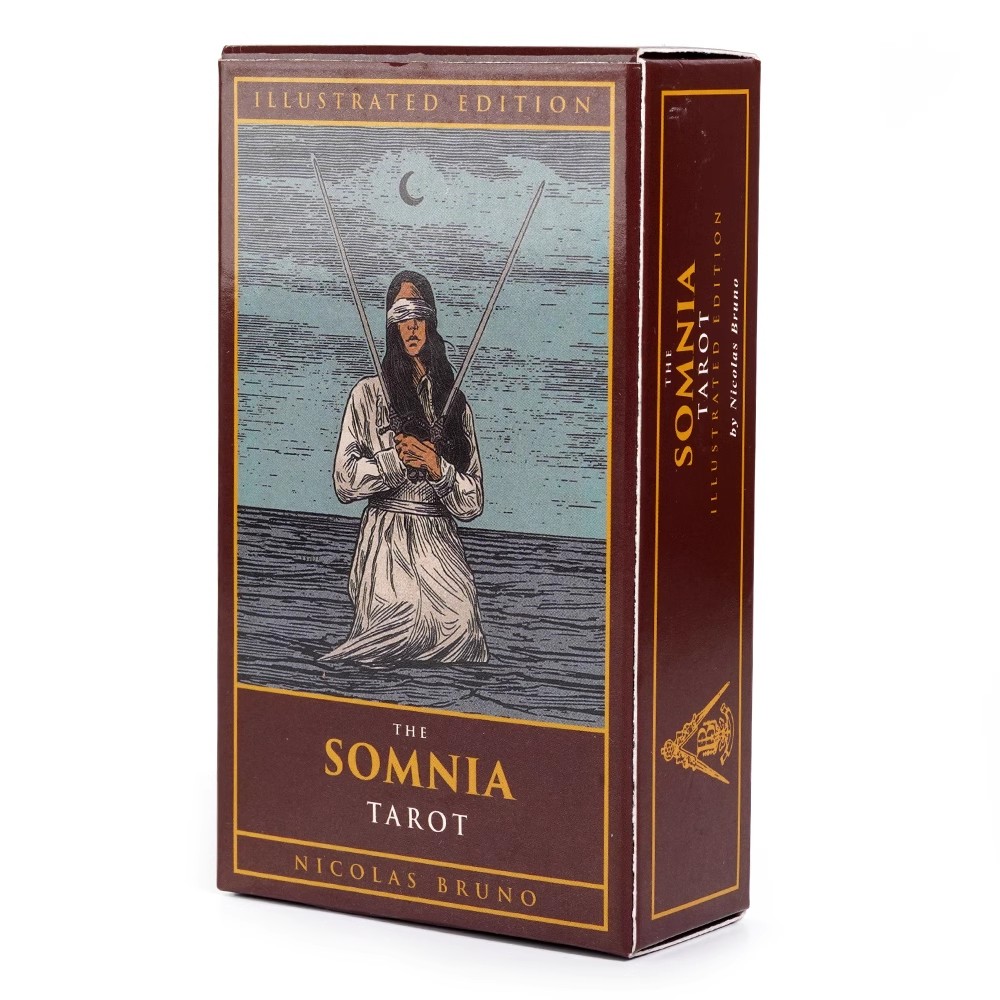 包邮 Somnia Tarot Illustrated索姆尼亚卡罗牌插画摄影风格纸牌-图3