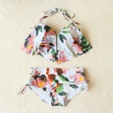 Купальник, сексуальный шифоновый комплект, 3 предмета, по фигуре