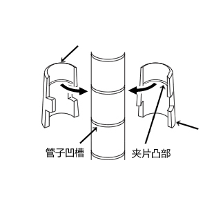 原厂配件卡扣货架塑料夹片固定不锈钢层货架子收纳垫片塑胶防滑卡 - 图0