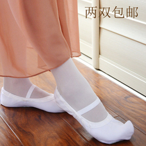 Young Children Adult Canvas North Korea Dance Shoes Korea Traditional Hook Shoes Soft Bottom Practice Shoes Two Pairs