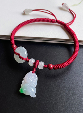 临池小满男女款天然翡翠国风