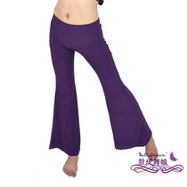 Belly dance pants Thunderpants Thunderpants dress Apparel Practice Long Pants Small Horn Female Dance Pants New 039#练习裤