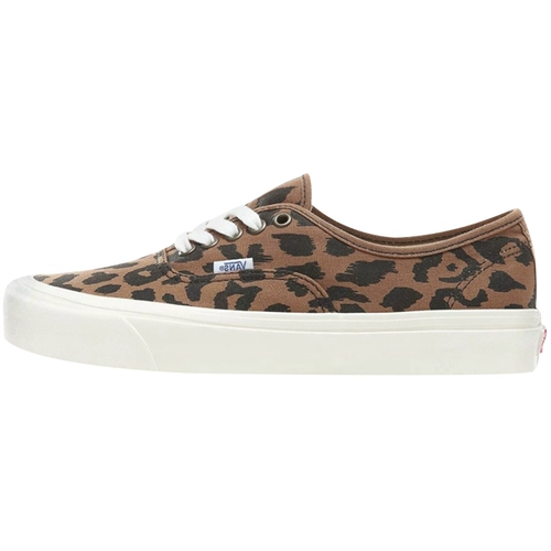 Vans Authentic 44 DX Annaheim Low Leopard Men's Feels Shoes Canvas Shoes vn0a38envl0