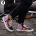 Vans cao giúp VAULT OG LX SK8-Hi minh họa giày nam và nữ giày thông thường VN0A45JLVQV - Dép / giày thường giày the thao nữ hàng hiệu Dép / giày thường