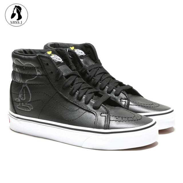 snoopy high top vans