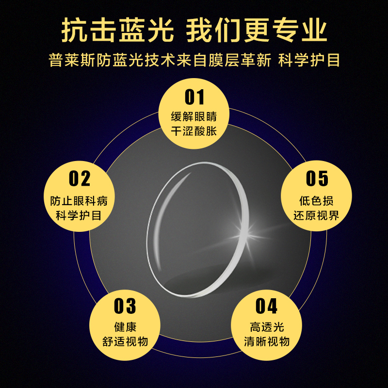 pulais眼镜旗舰店老花镜男远近两用高清自动调节度数防蓝光抗疲劳超轻老年人眼镜女2