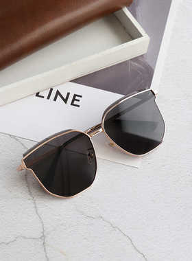 开车大框太阳镜防紫外线韩版猫眼