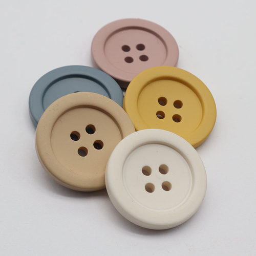 高档树脂大衣风衣外套毛衣西装彩色多色米绿蓝粉黄色树脂纽扣扣子 - 图2
