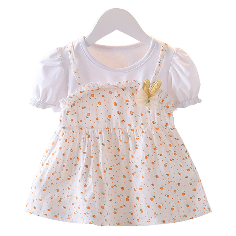 女童连衣裙夏装2022新款儿童棉布裙子1一3岁洋气婴儿公主裙宝宝裙,淘宝优惠券,粉丝福利购,淘宝优惠卷