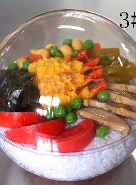 仿真一比一网红poke饭波奇饭模型拍摄道具家居橱窗样板摆设装饰