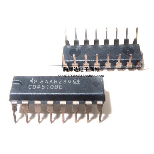 全新原装TI CD4510BE CD4510 DIP-16直插 计数器芯片IC 集成电路 - 图0
