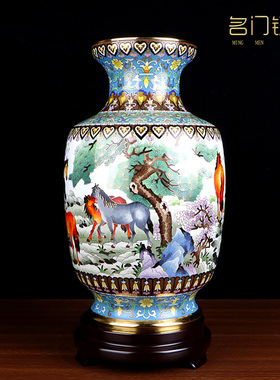 名门钰礼景泰蓝马到成功新中式