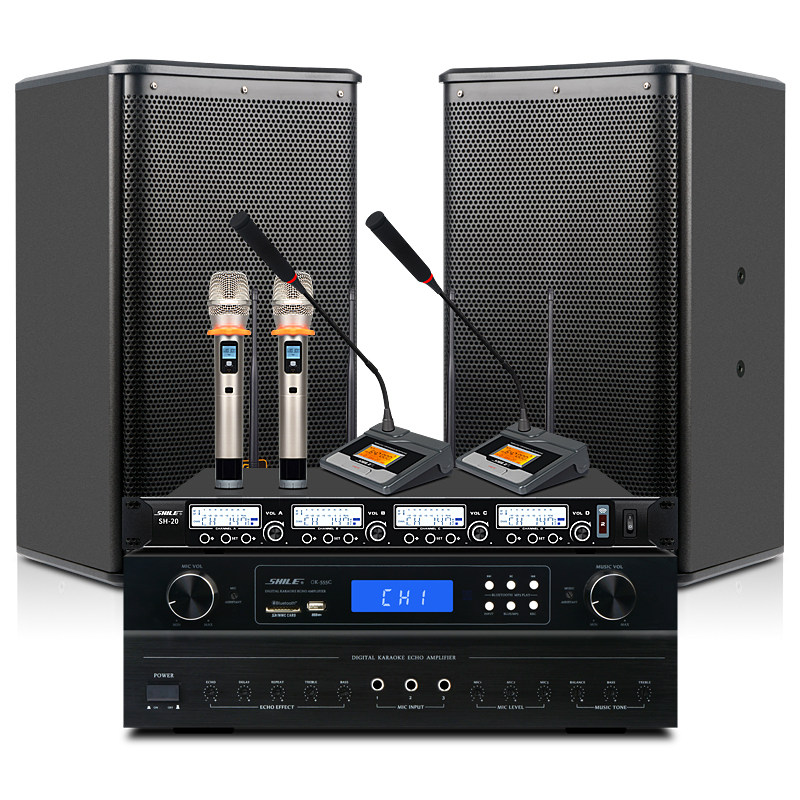 狮乐ok-555c / bx-110 ktv 狮乐KTV/卡拉OK音箱