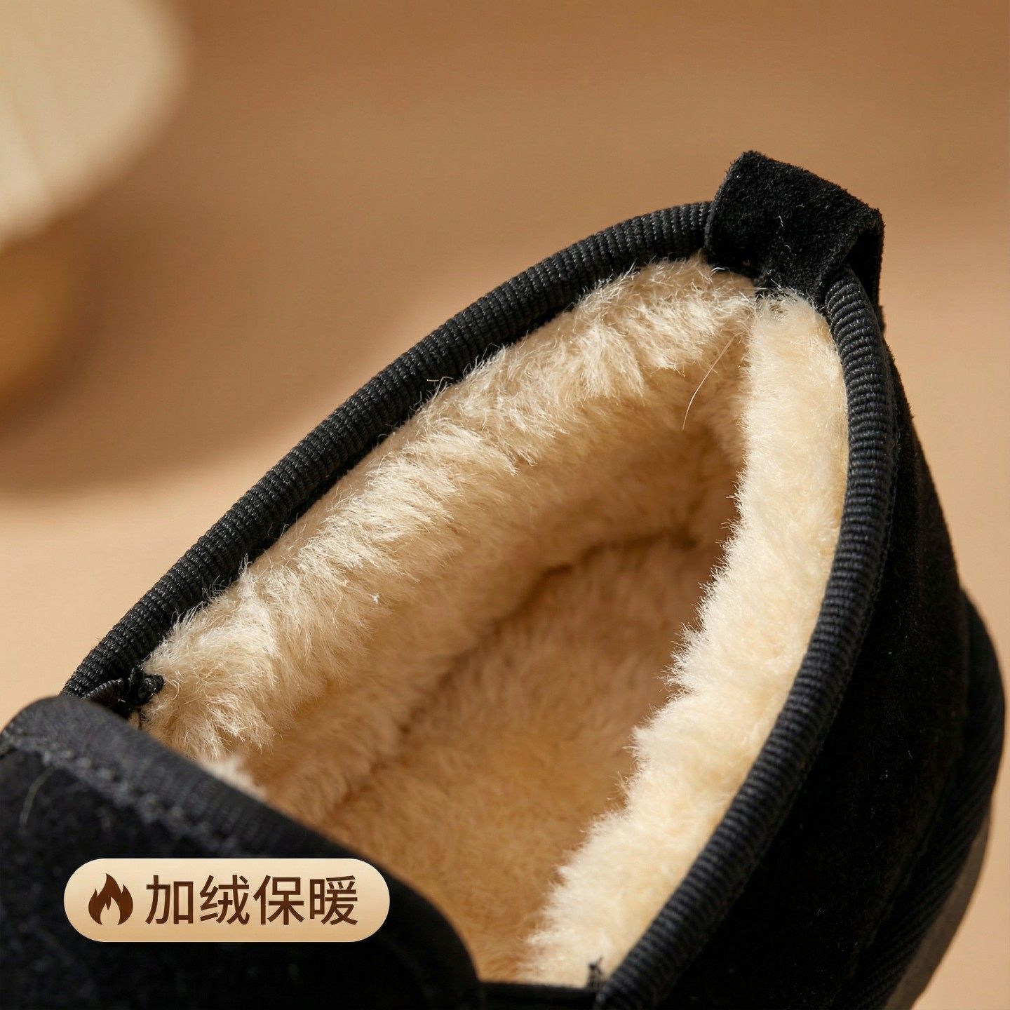 回力冬季棉鞋 一脚蹬老年人鞋加绒保暖鞋套脚软底防滑男女平底鞋,淘宝优惠券,粉丝福利购,淘宝优惠卷