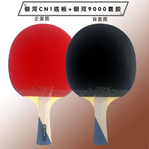 hotop 正品银河CN1儿童乒乓球底板少儿乒乓球拍学生训练球拍横直 - 图1