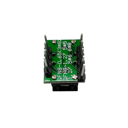 DFN8-0.65 烧录座 WSON8 MLP8 3×3mm 翻盖探针测试座子厂家 现货 - 图3